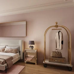 KARE Design Bagagliaglio Vip Vegas oro - KARE> Appendiabiti In Piedi|Appendiabiti