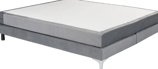 KARE Design Base letto Boxspring Benito grigio 180x200cm - KARE> Letti