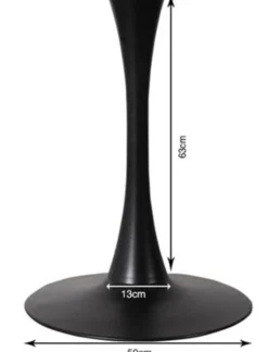 KARE Design Base Tavola Schickeria Black Ø80cm - KARE> Tavoli