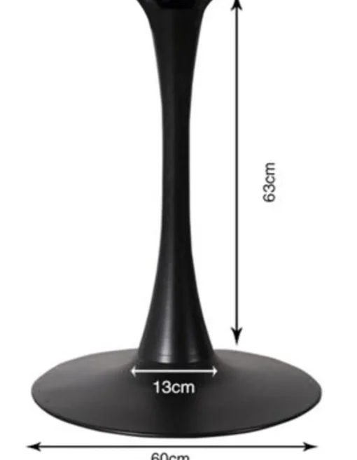 KARE Design Base Tavola Schickeria Black Ø110cm - KARE> Tavoli