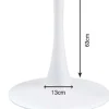 KARE Design Base Tavola Schickeria White Ø110cm - KARE> Tavoli