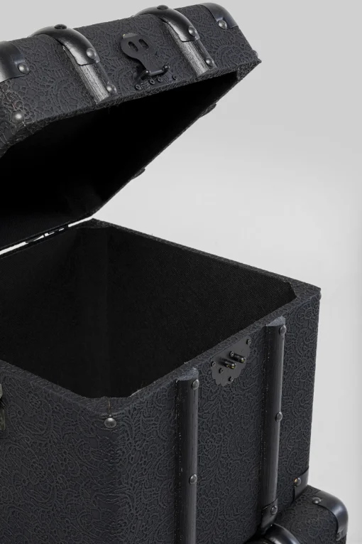 KARE Design Baule da Viaggio Nero (3/Set) - KARE> Credenze E Madie