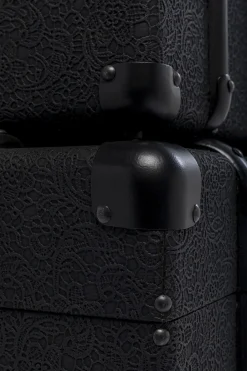 KARE Design Baule da Viaggio Nero (3/Set) - KARE></noscript> Credenze E Madie