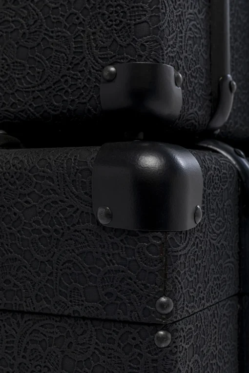 KARE Design Baule da Viaggio Nero (3/Set) - KARE> Credenze E Madie