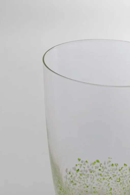 KARE Design Bicchiere acqua Confetti verde 15 cm - KARE> Stoviglie|Bicchiere