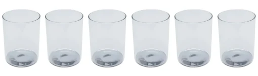 KARE Design Bicchiere acqua Electra argento - KARE> Stoviglie|Bicchiere
