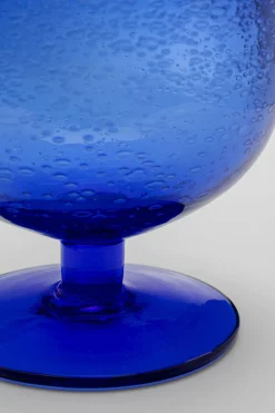 KARE Design Bicchiere vino Bubbles blu - KARE> Stoviglie|Bicchieri