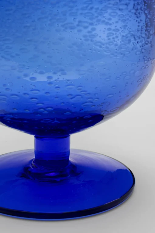 KARE Design Bicchiere vino Bubbles blu - KARE> Stoviglie|Bicchieri
