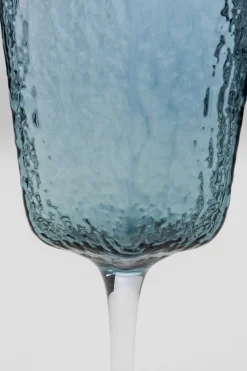 KARE Design Bicchiere vino Cascata blu - KARE> Stoviglie|Bicchieri