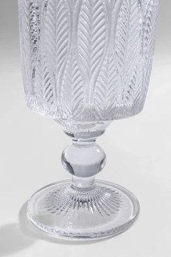 KARE Design Bicchiere vino Fogli chiaro - KARE> Stoviglie|Bicchieri