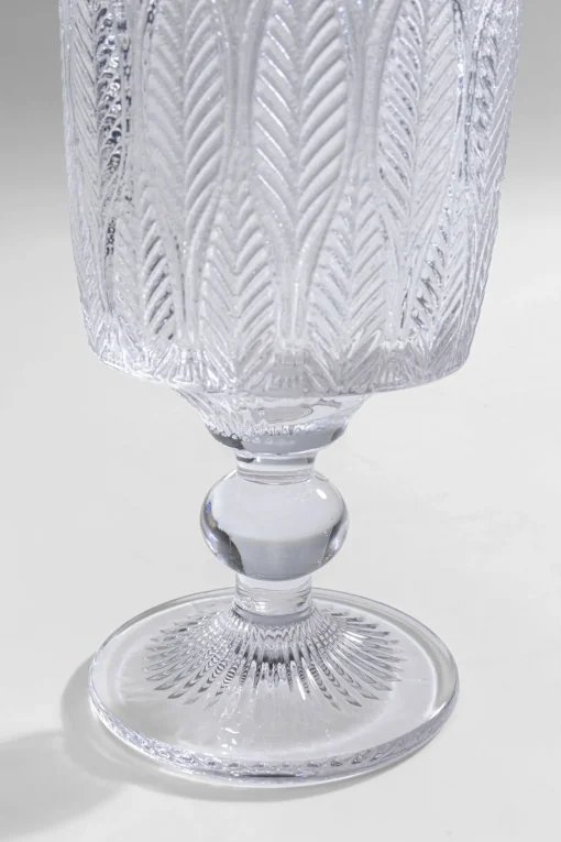 KARE Design Bicchiere vino Fogli chiaro - KARE> Stoviglie|Bicchieri