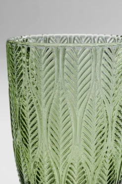 KARE Design Bicchiere vino Fogli verde - KARE> Stoviglie|Bicchieri