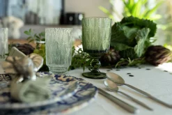 KARE Design Bicchiere vino Fogli verde - KARE></noscript> Stoviglie|Bicchieri