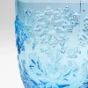 KARE Design Bicchiere vino Ice Flowers blu - KARE> Stoviglie|Bicchieri