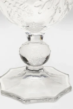 KARE Design Bicchiere vino Ice Flowers chiaro - KARE> Stoviglie|Bicchieri