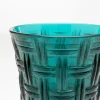 KARE Design Bicchiere vino Tissue petrolio 17cm - KARE> Stoviglie|Bicchieri