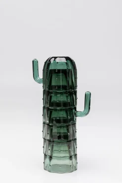 KARE Design Bicchieri Cactus (6/pz.) - KARE> Stoviglie|Bicchiere