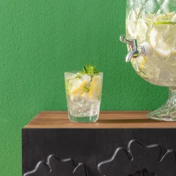 KARE Design Bichiere acqua Cascata chiaro - KARE> Stoviglie|Bicchiere