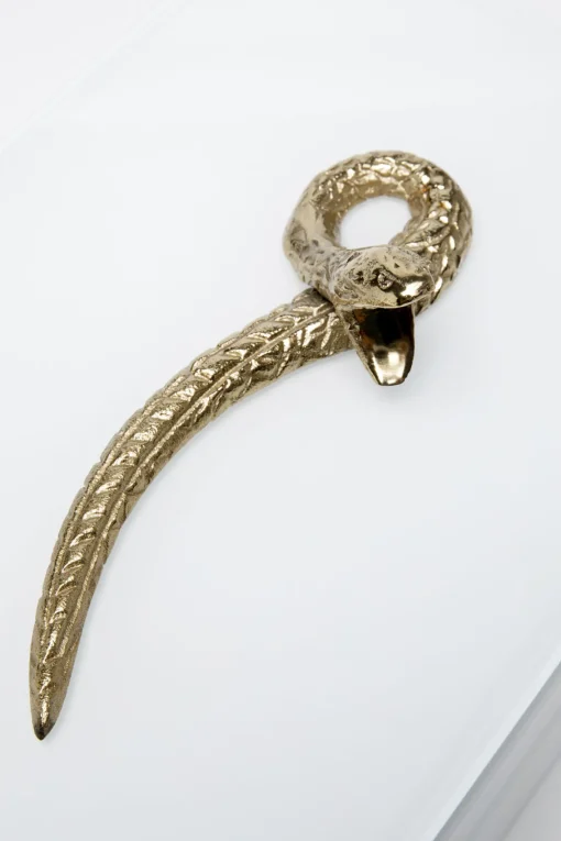 KARE Design Box Snake Bite bianco 28x7cm - KARE> Scatole Decorative|Portagioie