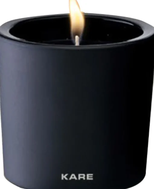 KARE Design Candela profumata Black & Wild nero 12cm - KARE> Candelabri