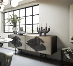 KARE Design Candelabro / portacandela decorativo "6Sticker´s" h47cm - KARE></noscript> Candelabri