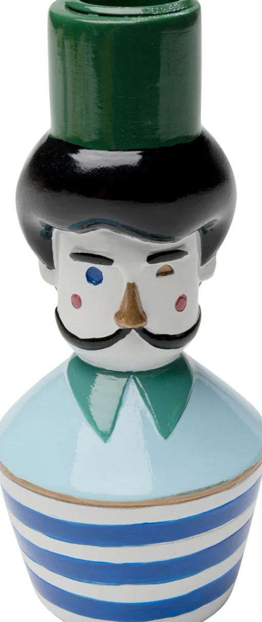 KARE Design Candelabro Monsieur Mustache 16cm - KARE> Candelabri