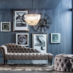 KARE Design CASSAPANCA DESIRE VELLUTO GRIGIO - KARE> Pouf