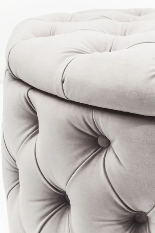 KARE Design CASSAPANCA DESIRE VELLUTO GRIGIO - KARE> Pouf