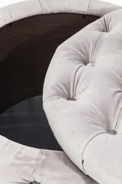KARE Design CASSAPANCA DESIRE VELLUTO GRIGIO - KARE></noscript> Pouf
