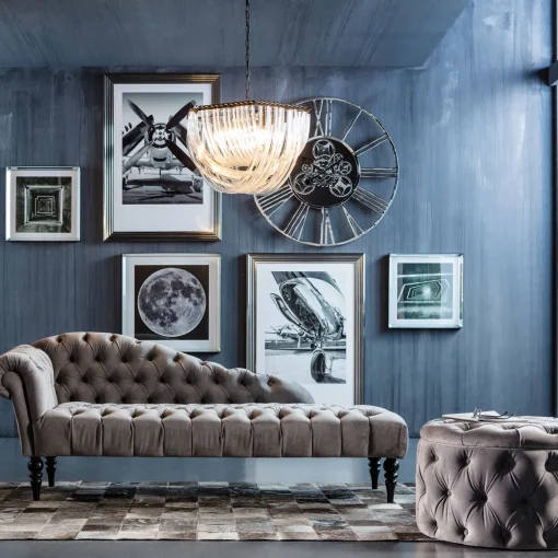 KARE Design CASSAPANCA DESIRE VELLUTO GRIGIO - KARE> Pouf