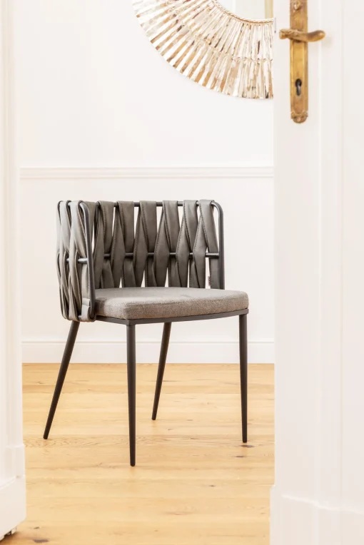 KARE Design CHAIR WITH ARMREST CHEERIO INCL, CUSHION - KARE> Sedie
