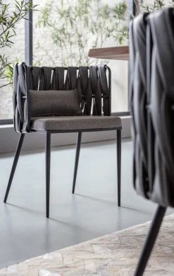 KARE Design CHAIR WITH ARMREST CHEERIO INCL, CUSHION - KARE></noscript> Sedie