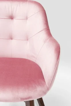 KARE Design CHAIR WITH ARMREST LADY VELVET MAUVE - KARE></noscript> Sedie