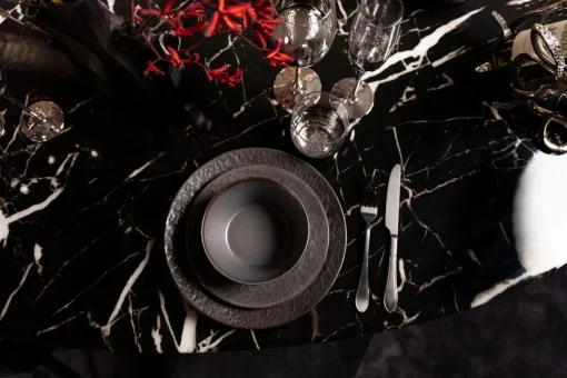 KARE Design Ciotola Cosmos Nero Ø15cm - KARE> Stoviglie|Ciotola