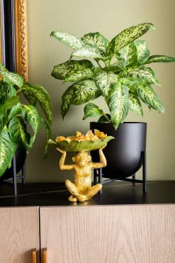 KARE Design Ciotola decorativa Banana Leaf 14x24cm - KARE></noscript> Piatti