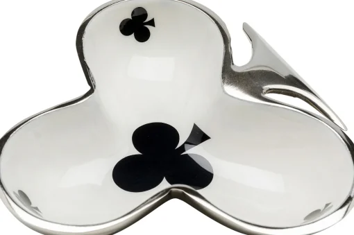 KARE Design Ciotola decorativa Clubs Card 17x16cm - KARE> Portagioie