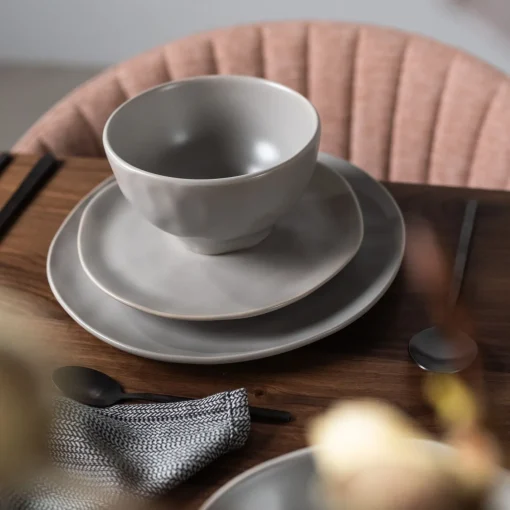 KARE Design Ciotola Organic grigio Ø15cm - KARE> Stoviglie|Ciotola