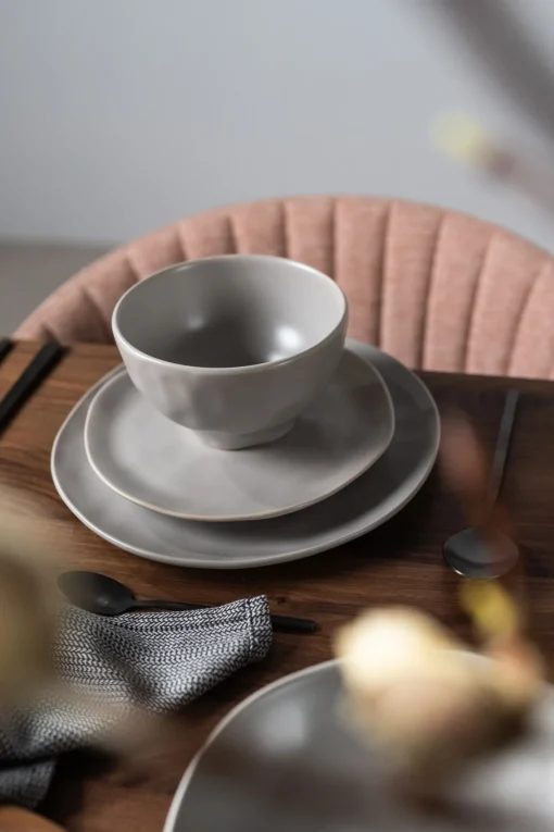 KARE Design Ciotola Organic grigio Ø15cm - KARE> Stoviglie|Ciotola