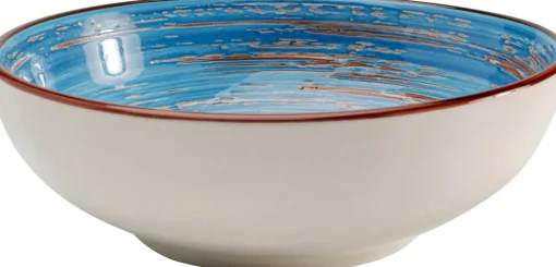 KARE Design Ciotola Swirl Blu Ø18cm - KARE> Stoviglie|Ciotola