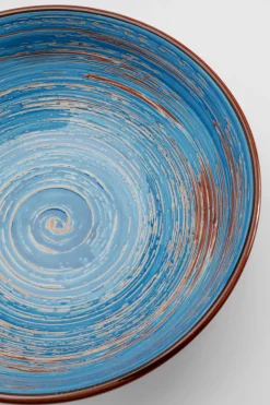 KARE Design Ciotola Swirl Blu Ø18cm - KARE></noscript> Stoviglie|Ciotola