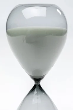 KARE Design Clessidra Timer nero 25cm - KARE></noscript> Statuette Decorative