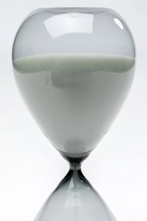 KARE Design Clessidra Timer nero 25cm - KARE> Statuette Decorative