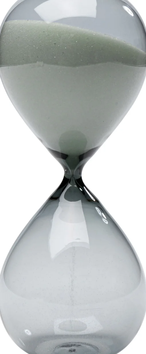 KARE Design Clessidra Timer nero 20cm - KARE> Statuette Decorative