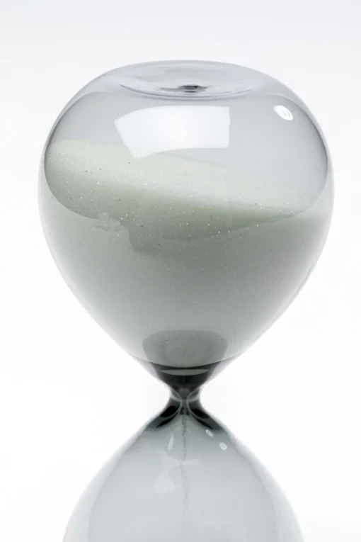 KARE Design Clessidra Timer nero 20cm - KARE> Statuette Decorative