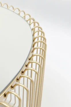 KARE Design COFFEE TABLE WIRE UNO BRASS 60X90CM - KARE></noscript> Tavolo Basso