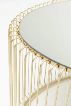 KARE Design COFFEE TABLE WIRE UNO BRASS 60X90CM - KARE></noscript> Tavolo Basso