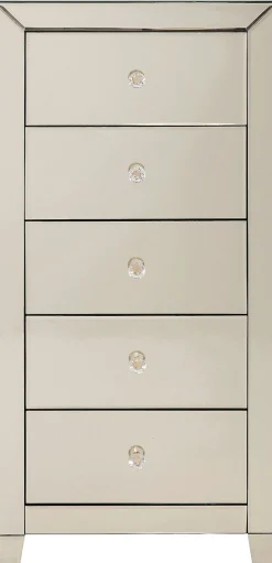 KARE Design COMÒ ALTO LUXURY CHAMPAGNE 5 CASSETTI - KARE> Credenze E Madie