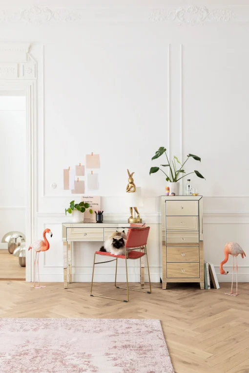 KARE Design COMÒ ALTO LUXURY CHAMPAGNE 5 CASSETTI - KARE> Credenze E Madie