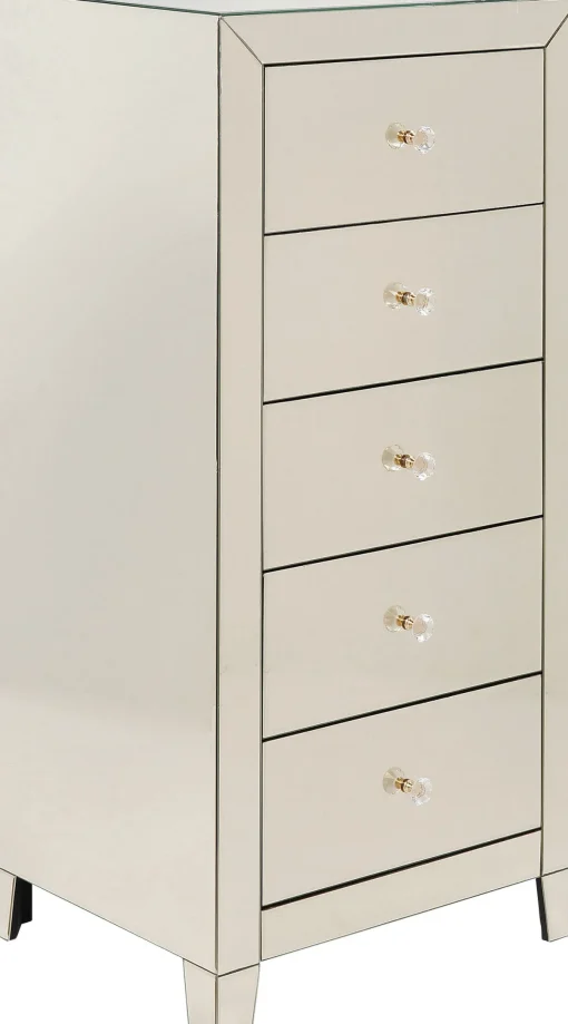 KARE Design COMÒ ALTO LUXURY CHAMPAGNE 5 CASSETTI - KARE> Credenze E Madie