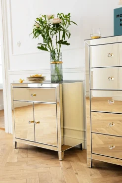 KARE Design COMÒ ALTO LUXURY CHAMPAGNE 5 CASSETTI - KARE></noscript> Credenze E Madie